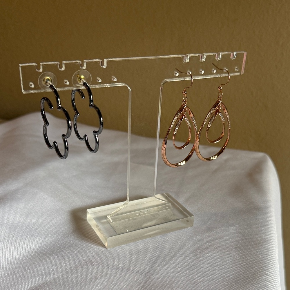 Park Lane Belle & Carmelita Hematite Earrings